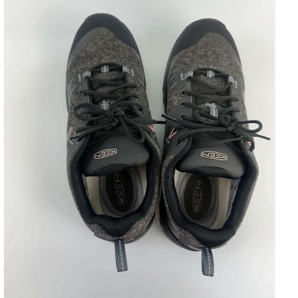 KEEN Terradora Waterproof Hiking Shoes Black Rose Dawn Lace Up 1016772 Women 7W - Picture 6 of 12
